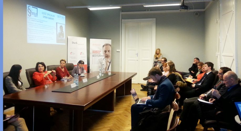 Lydia Sarfati Holds a Press Conference on “Safety, Health & Beauty” at Dietl University