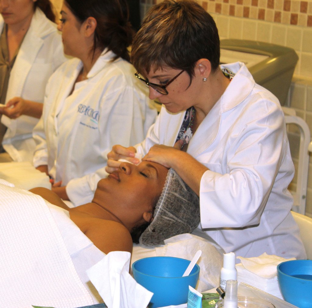   (Day 2 of Back to the Source - Attendees from the Hands-On Work Shop at the Lydia Sarfati Post Graduate Skincare Academy at the Repêchage Headquarter in NJ)