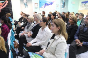Day 2 of Sensory Fusion - Attendees at the Hands-On Workshop at the Lydia Sarfati Post Graduate Skincare Academy 2