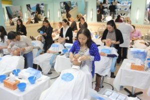 Day 2 of Sensory Fusion- Attendees at the Hands-On Workshop at the Lydia Sarfati Post Graduate Skincare Academy 3