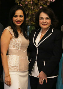 Origel with Lydia Sarfati at the Repêchage 18th Annual International Conference