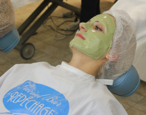 Repêchage Fusion Express Bar and Spa Mask – Matchafina Fusion Facial – demonstrated at the Lydia Sarfati Post Graduate Skin Care Academy