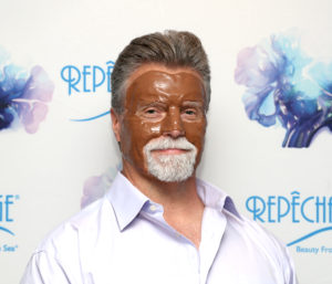 Repêchage Fusion Express Bar and Spa Masks on Paul Langston of Spot on Beauty Canada, at the Repêchage 18th Annual International Conference