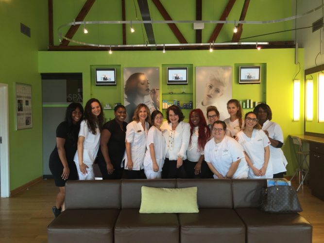 Tricoci University of Beauty Culture Hosts Lydia Sarfati for Training Day with Students