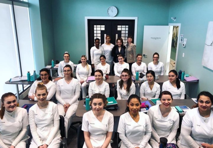 Lydia Sarfati Inspires Esthetic Students in Calgary, Canada
