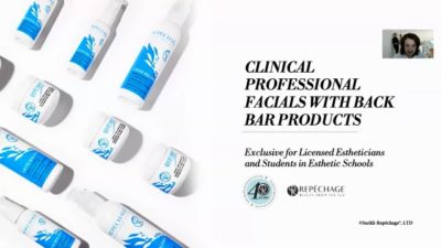 Clinical Professional Facials with Back Bar Products