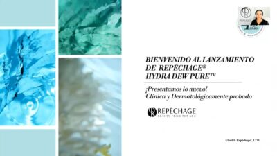 Bienvenido al Lanzamiento de Repêchage® Hydra Dew Pure<sup>®</sup>