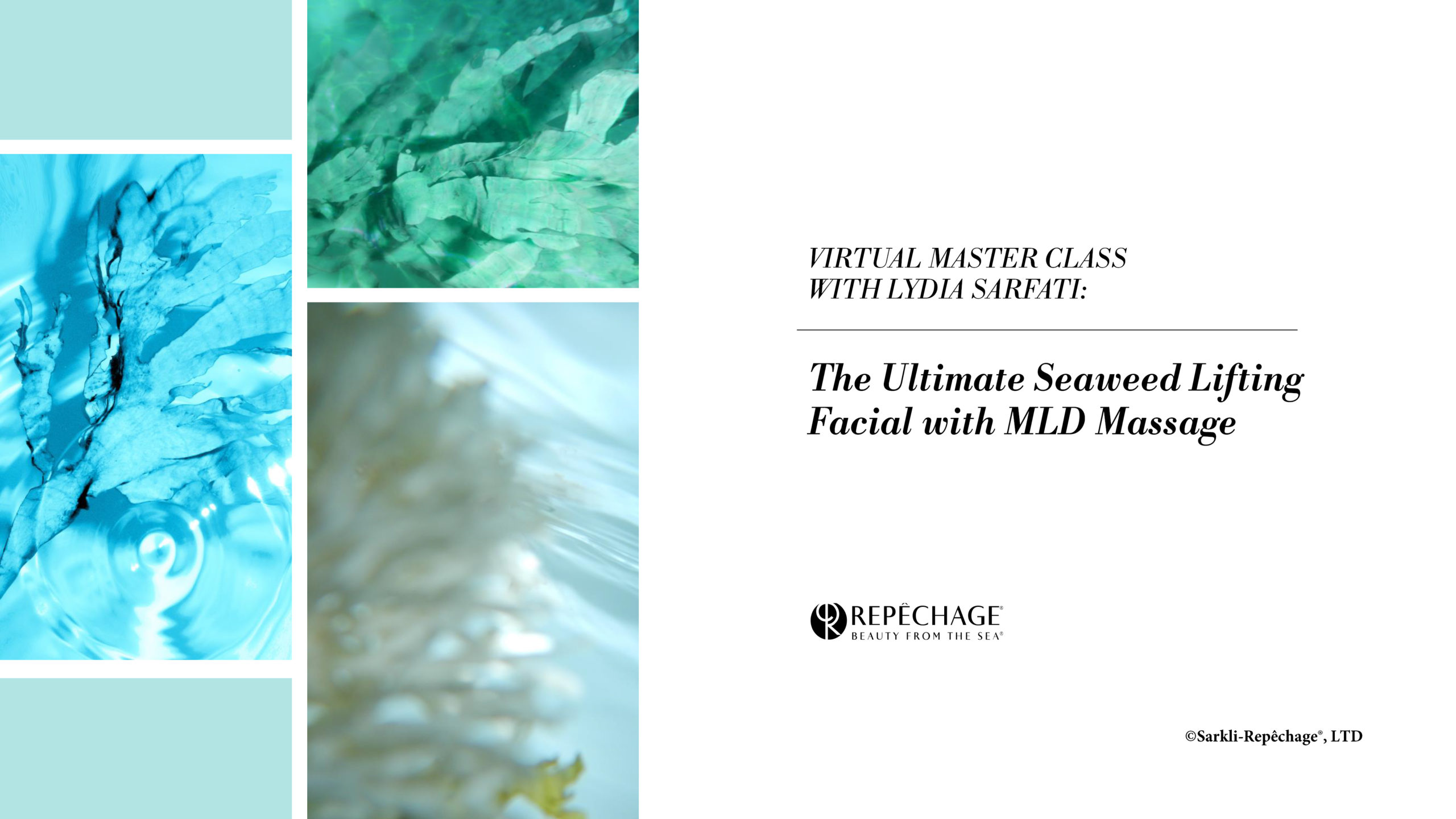 The Ultimate Seaweed Lifting Facial with MLD Massage