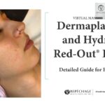Dermaplaning & Hydra 4 Red-Out® Facial With Seaweed Extract And Silver.
